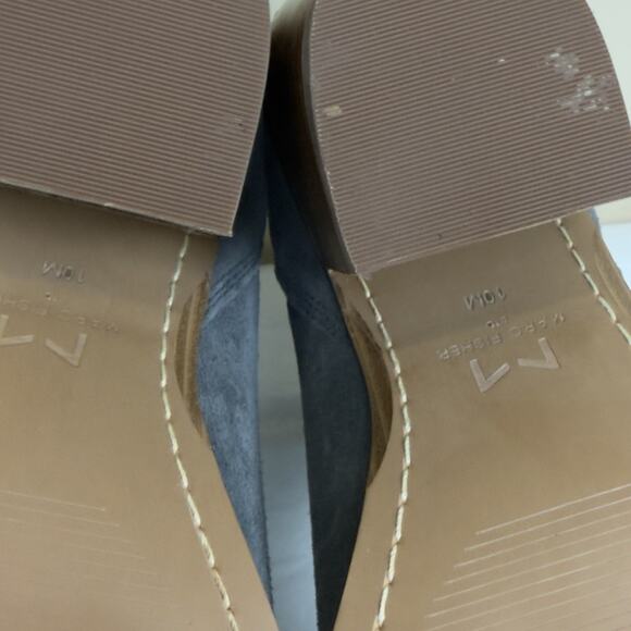 Marc Fisher Women's Gadri Western Pointed Toe Suede Ankle Boots Gray Size 10M - Picture 11 of 11